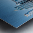 Aerial city skyline of Austin Texas in spring 2025 from park Impression metal