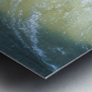 Frozen motion of raging water flowing over Valley Falls Metal print