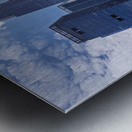 Tall office and apartment buidlings above Hudson Yards in New Yo Metal print