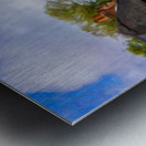 St Peters Church Shorwell Isle of Wight oil painting Impression metal