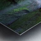 Floodlit waterfall in Shanklin Cline a tourist attraction on the Impression metal