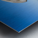 Ring bell when whale spotted off Coupeville wharf on Whidbey Isl Metal print