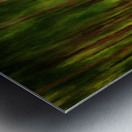 Oil painting impression of mahogany forest Metal print