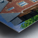 Phi Sigma Kappa Fraternity House at WVU Morgantown West Virginia Metal print