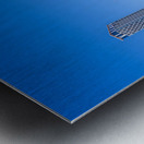 Modern Rainey Street Austin apartments above lake Metal print