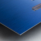 Rainey Street development Austin Texas from lake Metal print