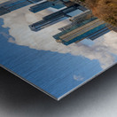 Classic Downtown Austin Texas Skyline with Sail Building from th Impression metal