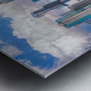 Panoramic Photography of Austin Skyline with New Skyscraper Refl Impression metal