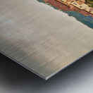 Ancient town of Durnstein in Austria Metal print