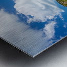 Frenchmans Bay with Beach scene St Thomas USVI Impression metal