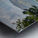 View of the manor house at Bodnant Gardens in North Wales Metal print