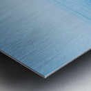 Small rocky island in Lake Champlain Metal print