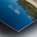 Lumahai Beach Kauai on calm day Metal print