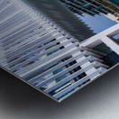 Dubai Water Canal bridge twists towards new apartment blocks Impression metal