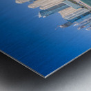 Skyline of hotels in JBR Beach above the sand and oceanfront Metal print