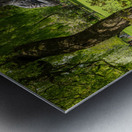  Wilfred Owen statue in Oswestry park in Shropshire Metal print