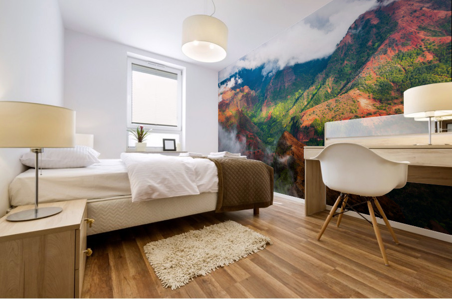 Waimea Canyon Kauai island Hawaii Mural print