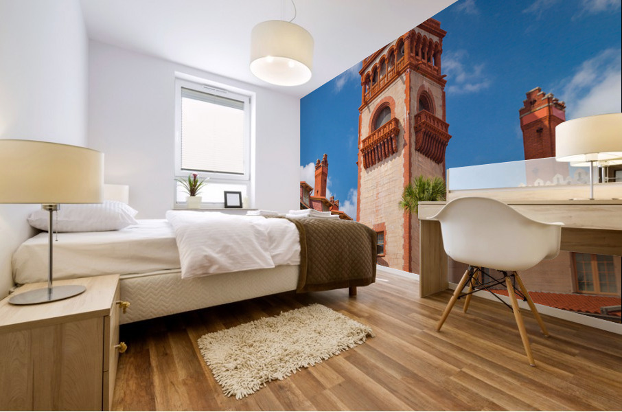 Tower Flagler college Florida Mural print