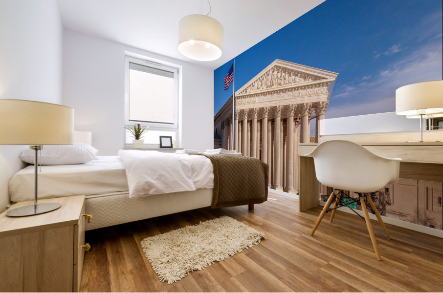 Supreme Court Washington DC Mural print