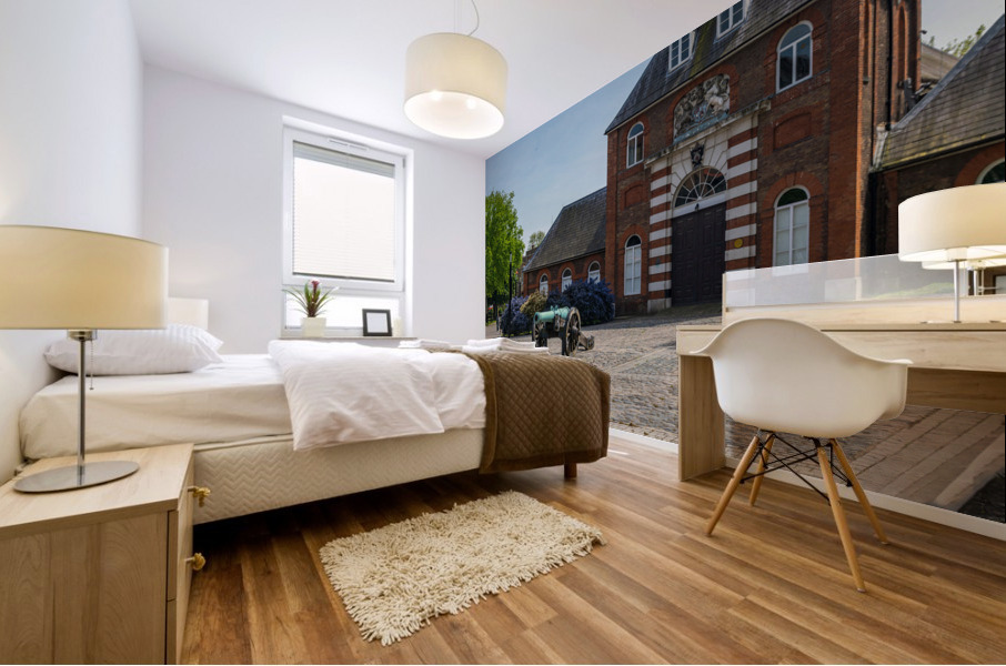 Spring at Royal Brass Foundry in Arsenal Riverside Mural print