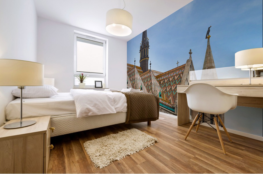 Mattias Church in Castle Hill Budapest Mural print