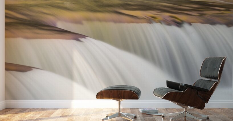 Valley Falls State Park Waterfall in West Virginia Wall Murals