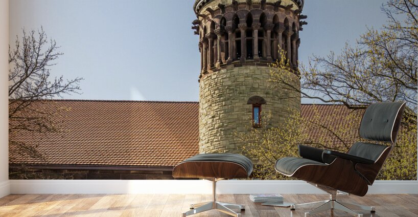 Orton Hall on the Oval at Ohio State University in Columbus Wall Murals