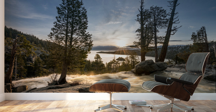Emerald Bay on Lake Tahoe at sunrise Wall Murals