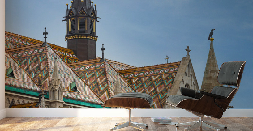 Mattias Church in Castle Hill Budapest Wall Murals