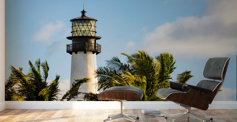 Cape Florida lighthouse in Bill Baggs Wall Murals
