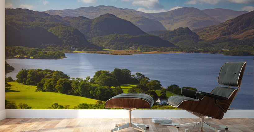 Detail of Derwent Water in Lake District Wall Murals