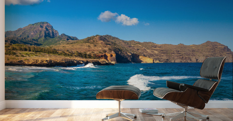 Mahaulepu beach in Kauai Wall Murals