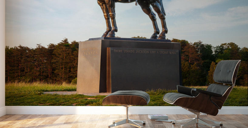 Statue of Stonewall Jackson Wall Murals