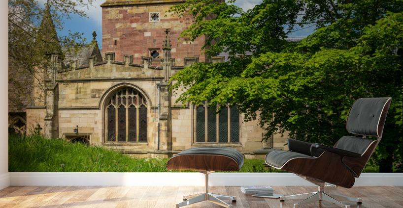 Parish church of St Marys in Ellesmere Shropshire Wall Murals