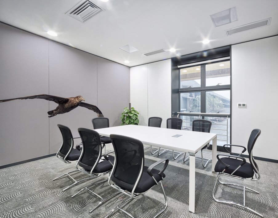 Southern giant petrel flying alongside cruise ship in South Atla Wall Printing