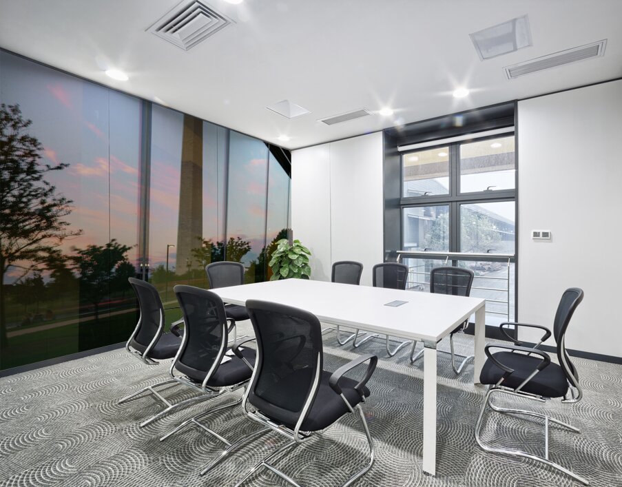 Reflection of Washington in African American Museum Wall Printing