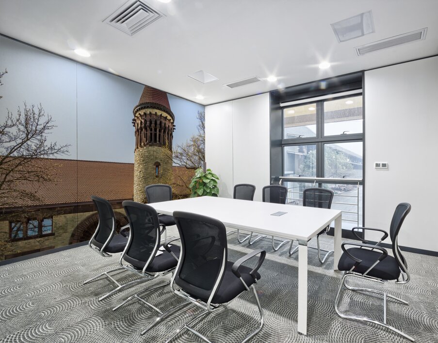 Orton Hall on the Oval at Ohio State University in Columbus Wall Printing