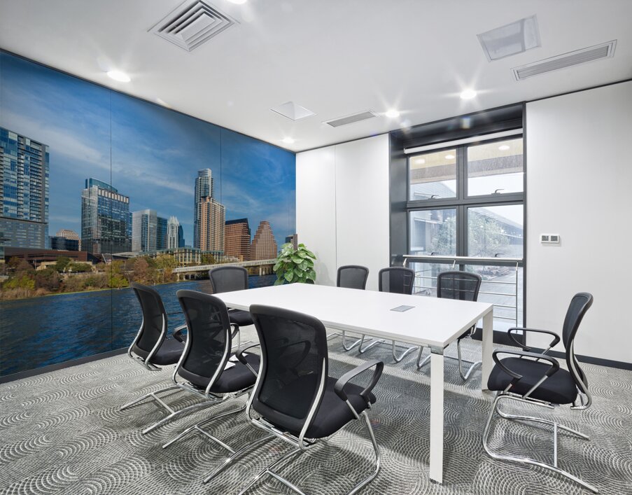 Mixed Use Skyline - Downtown Austin apartments and offices Wall Printing