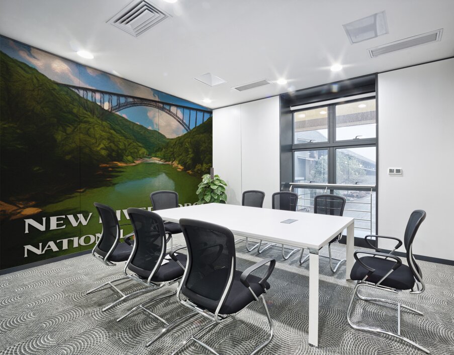 NPS type poster for the New River Gorge National Park Wall Printing