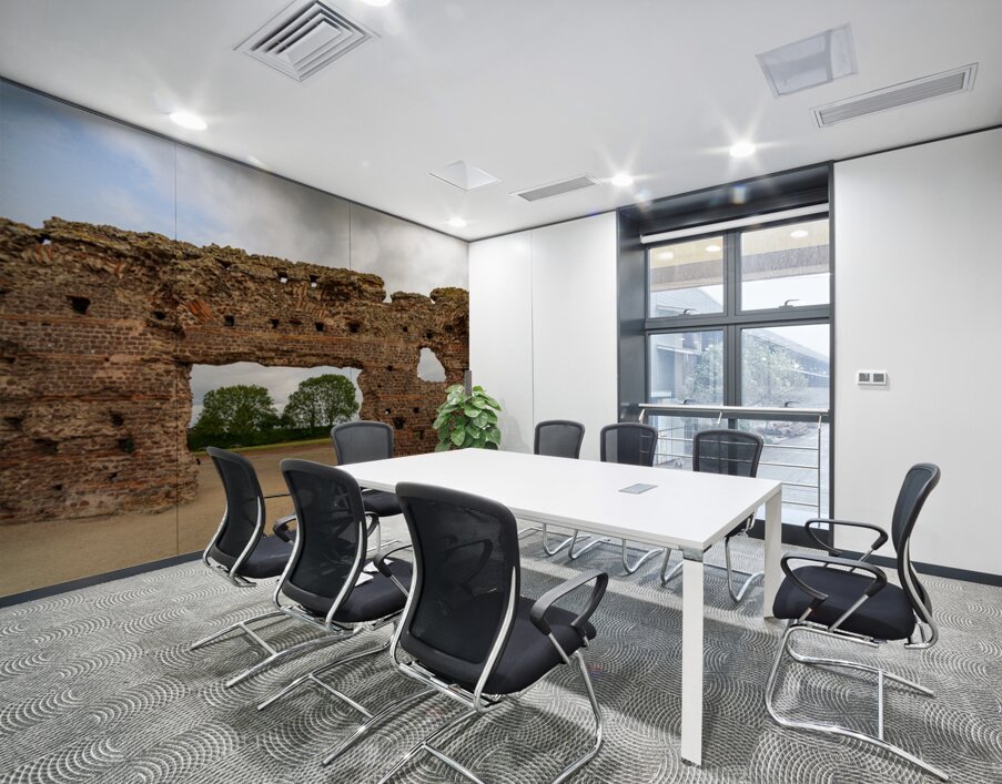 The Old Work is a wall to the baths of the large Roman settlemen Wall Printing