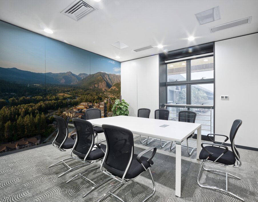 Leavenworth the Bavarian Alpine village in Cascades WA Wall Printing