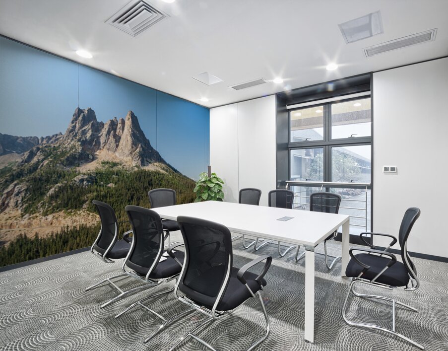 View of the North Cascades Highway looking towards the Washingto Wall Printing