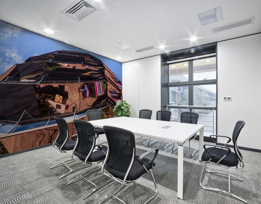 Reflective surface of the Vessel in Hudson Yards Manhattan Wall Printing