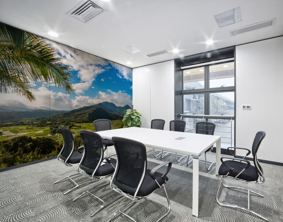Hanalei valley from Princeville overlook Kauai Wall Printing
