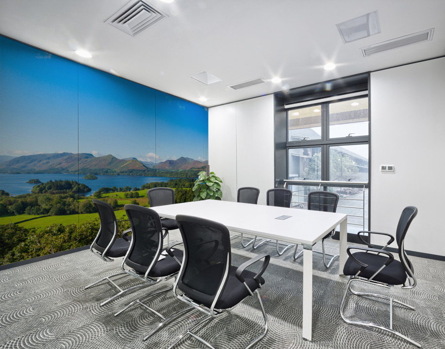Derwent Water from Castlehead viewpoint Wall Printing