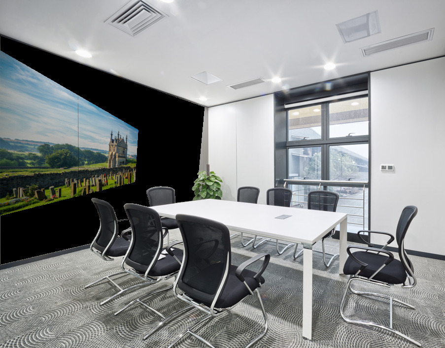 Churchyard and lodges in Chipping Campden Wall Printing