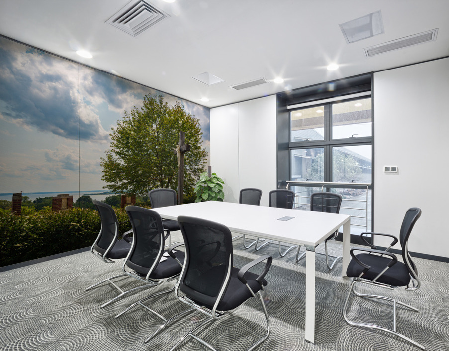 Statue of Jesus at Port Tobacco Maryland Wall Printing