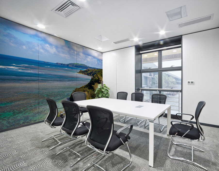 Sealodge and anini beach in Kauai Wall Printing