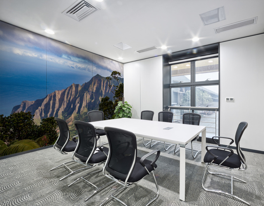 Overlook of Kalalau Valley in Kauai Wall Printing