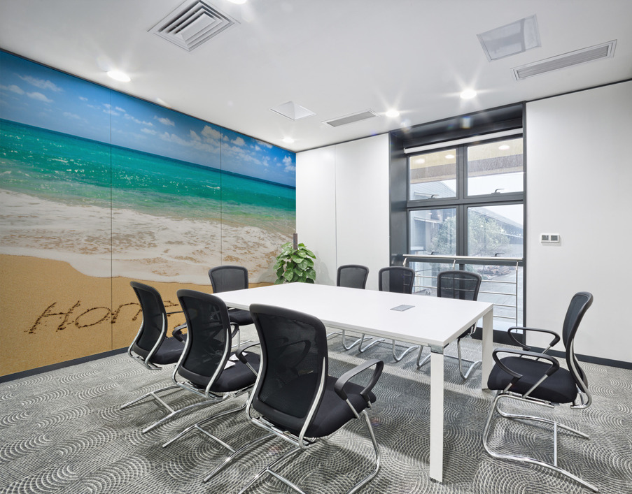 Romantic memory of honeymoon on tropical island Wall Printing